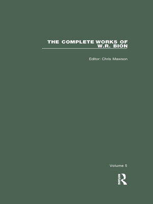 cover image of The Complete Works of W.R. Bion